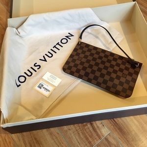 Louis Vuitton Neverfull - Pochette Damier